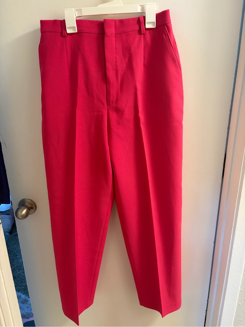 Haggar Women's Bright Pink Tailored Trousers